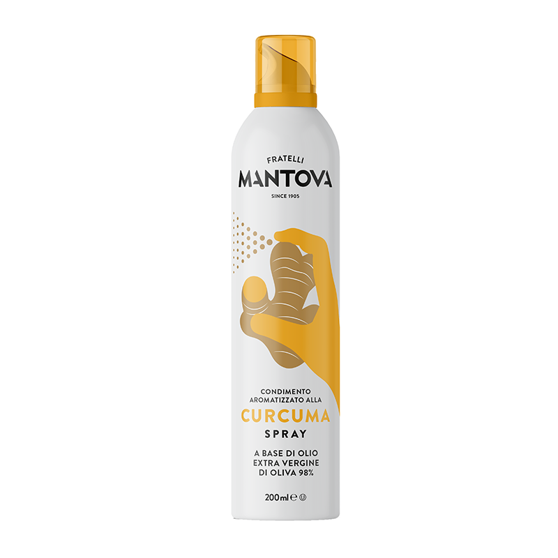 mantova11-Turmeric-Flavored-Extra-Virgin-Olive-Oil-Spray.png روغن زیتون خالص فرابکر طعم زردچوبه مانتووا ایتالیا اسپری 200 سی سی - تصویر 1