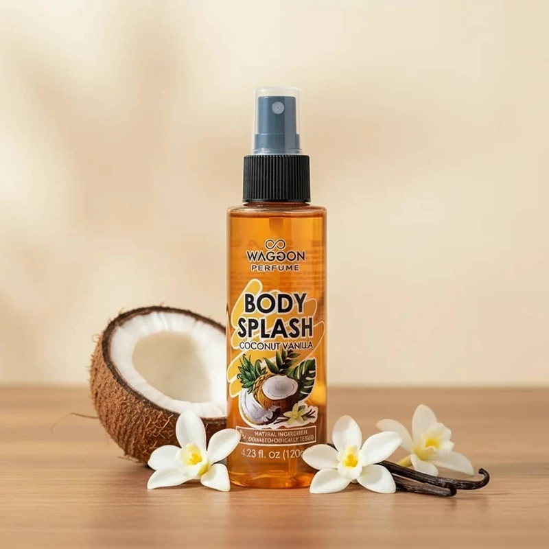 بادی اسپلش 120ml نارگیل وانیل - Waggon