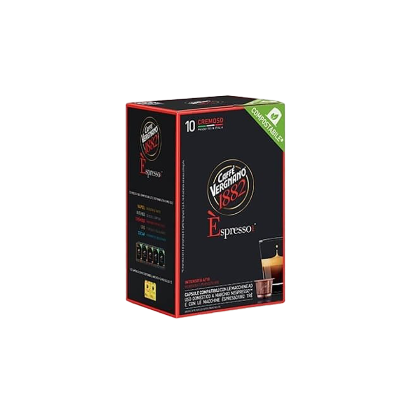 vergnano2-Creamy.png کپسول نسپرسو خامه ای ورنیانو ایتالیا - بسته 10عددی - تصویر 1
